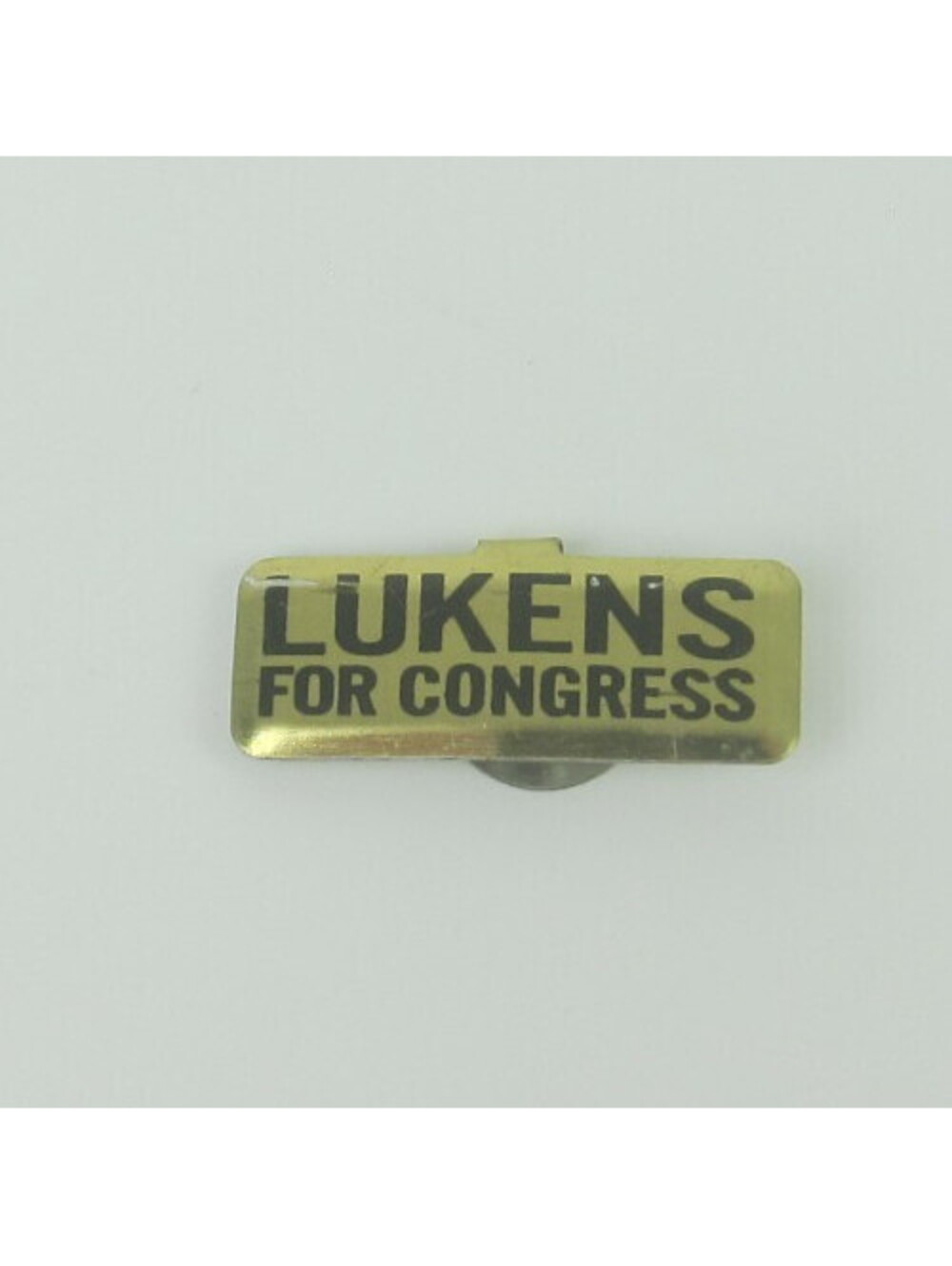 Vintage 1960s Political Campaign Clip Button Ohio Donald Buz Lukens For Congress